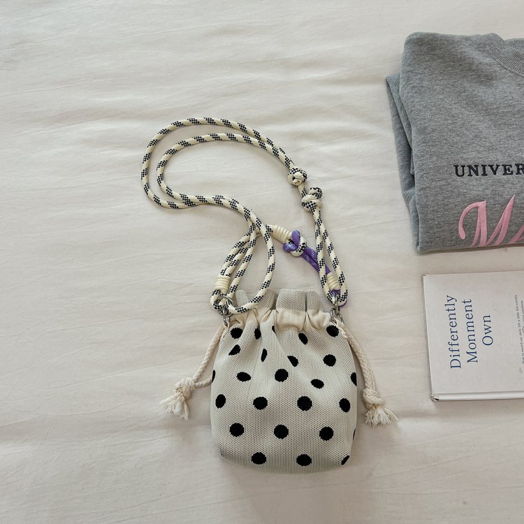 Women's Mini Charm Bag | Cute Beaded Handle Handbag