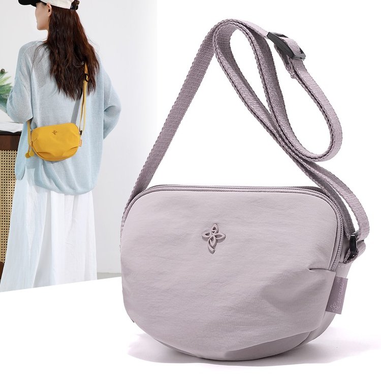 Women's Mini Crescent Crossbody Bag | Casual Half Moon Purse