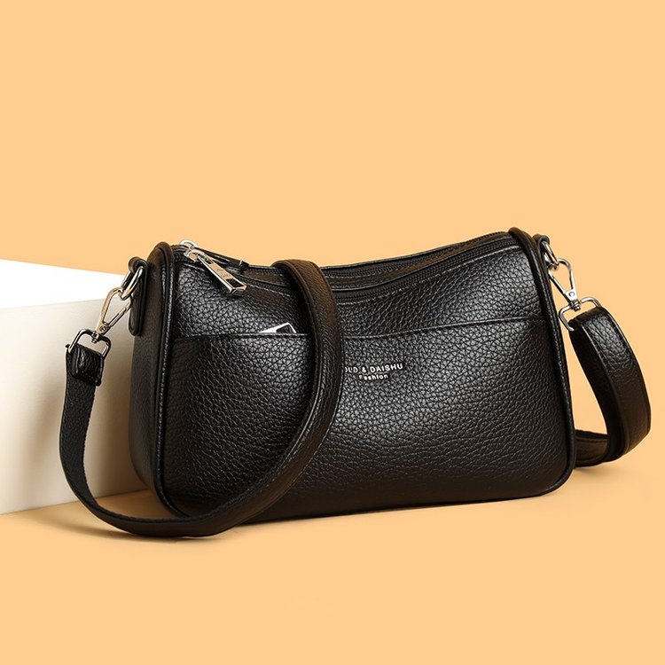 Women's Vintage Textured Crossbody Bag | Small Shoulder Purse
