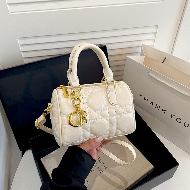 Women's Mini Quilted Satchel Bag | Elegant Top Handle Purse
