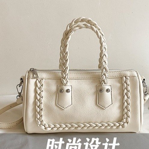 Women’s Pearl Embellished Top Handle Satchel Bag