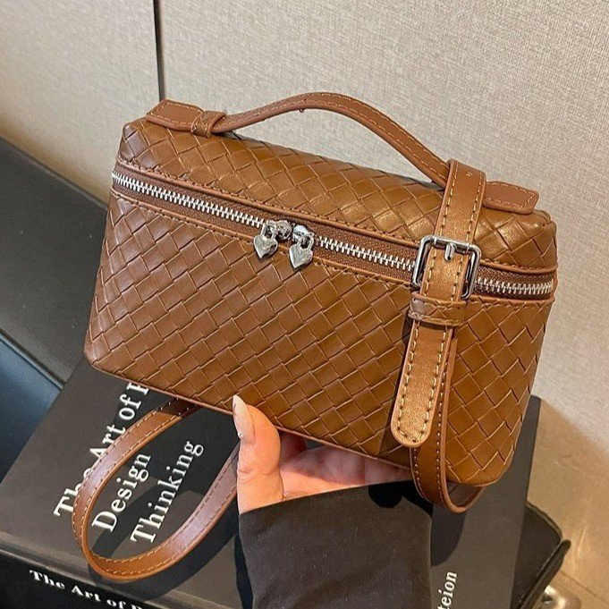 Wholesale Women’s Woven Top Handle Crossbody Bag