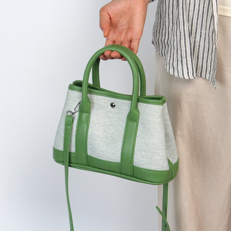 Women's Color Block Mini Satchel Bag | Structured Handbag